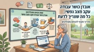 אובדן כושר עבודה עקב מצב נפשי: המדריך המקיף למיצוי זכויות